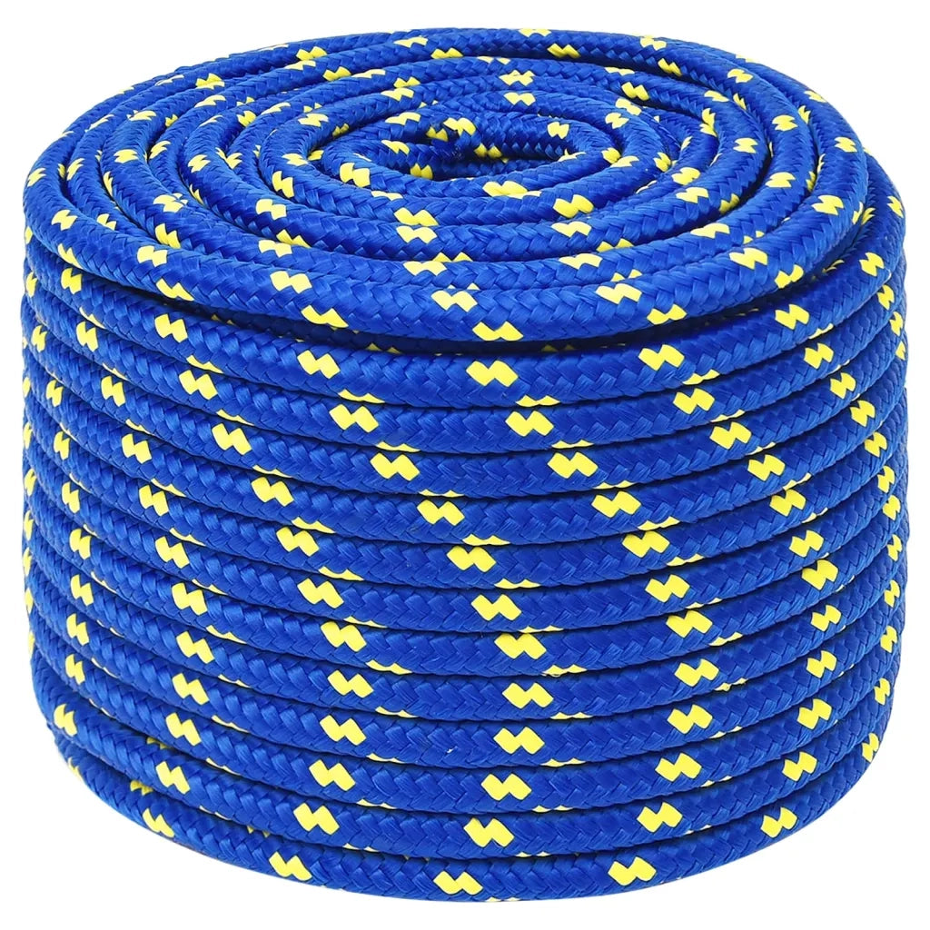 Corda | Fune per barca Blu 14 mm 100 m in Polipropilene