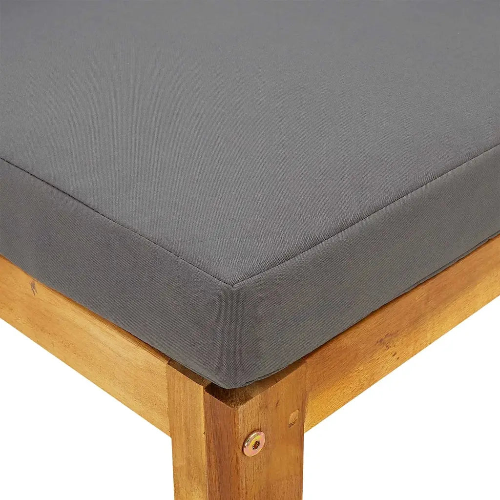 Divano componibile-Divani Angolari Modulari 2 pz con Cuscini Grigio Scuro