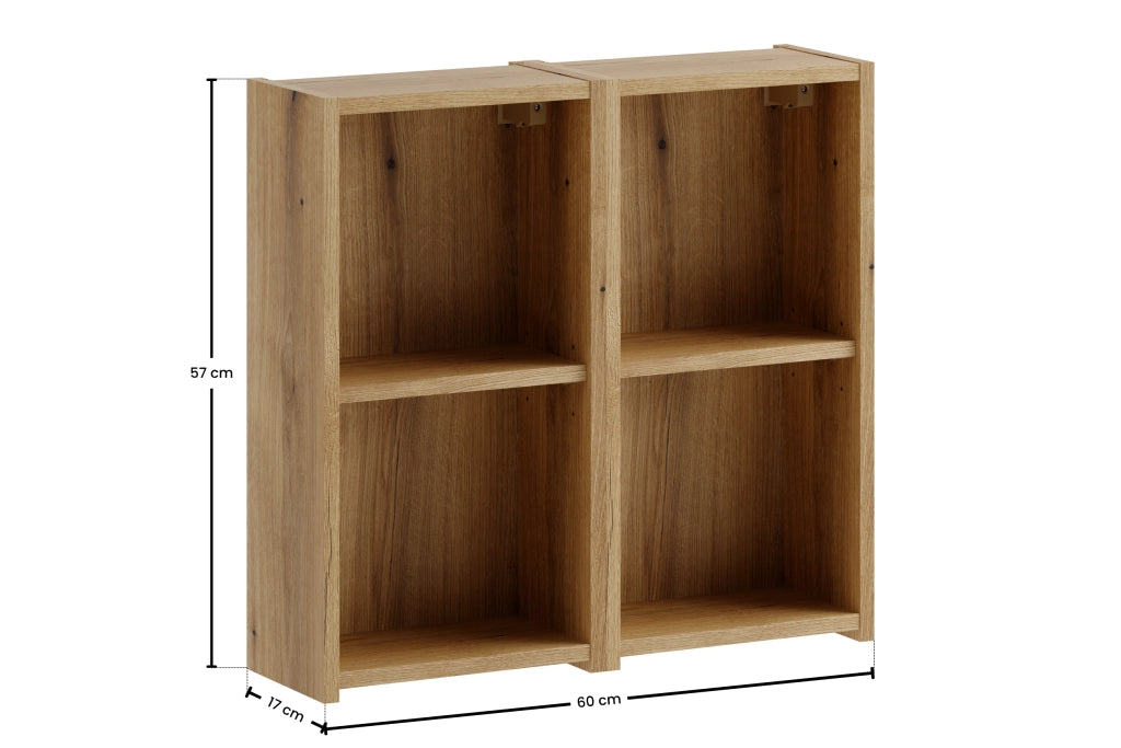 Set mobili bagno con regałami Nova Coast Evoke 60 cm