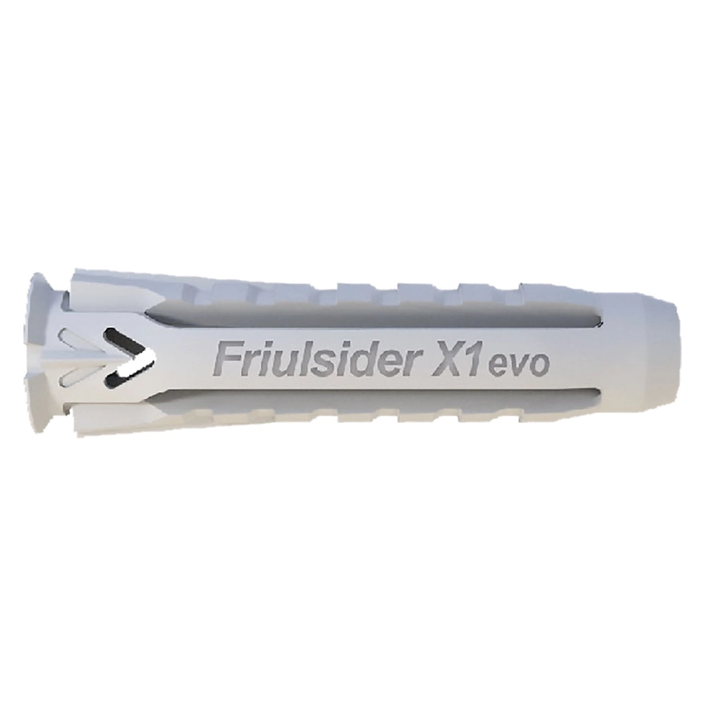 TASSELLO NYLON 'X1 EVO' mm 10 x 50- 50 pezzi  - FRIULSIDER