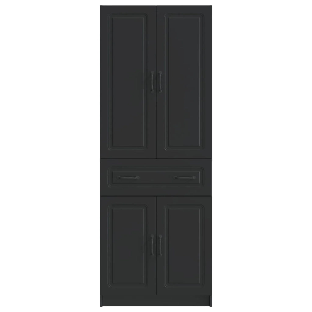 Set di armadi 2 pz Nero Legno ingegnerizzato 3416989