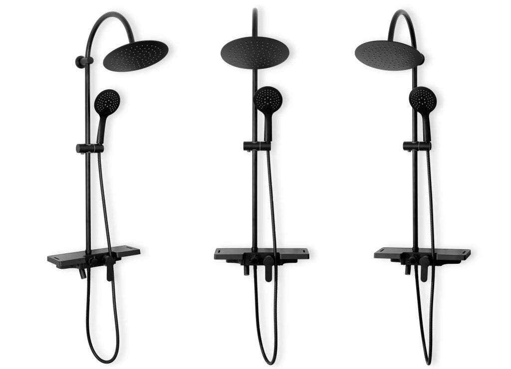 Set Doccia Rea Vigo Black