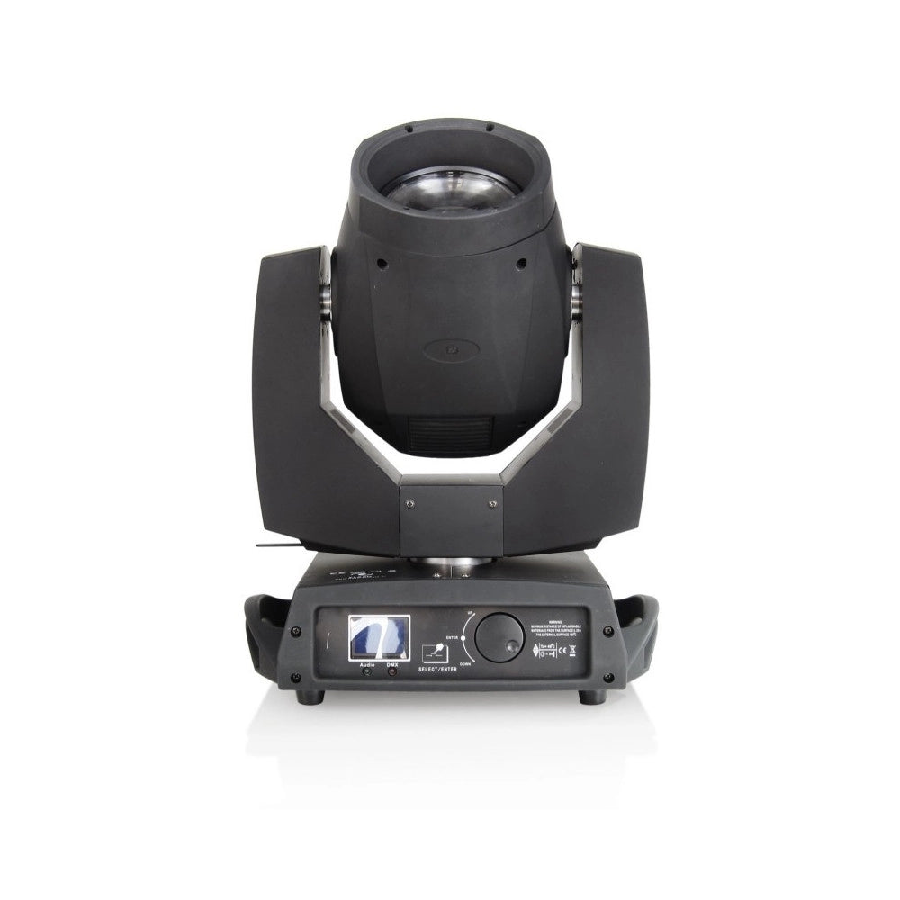 Trade Shop - 2 Teste Mobili Beam 230 Spot Led Rgb 30w Proiettore Discoteca Con Flight Case -