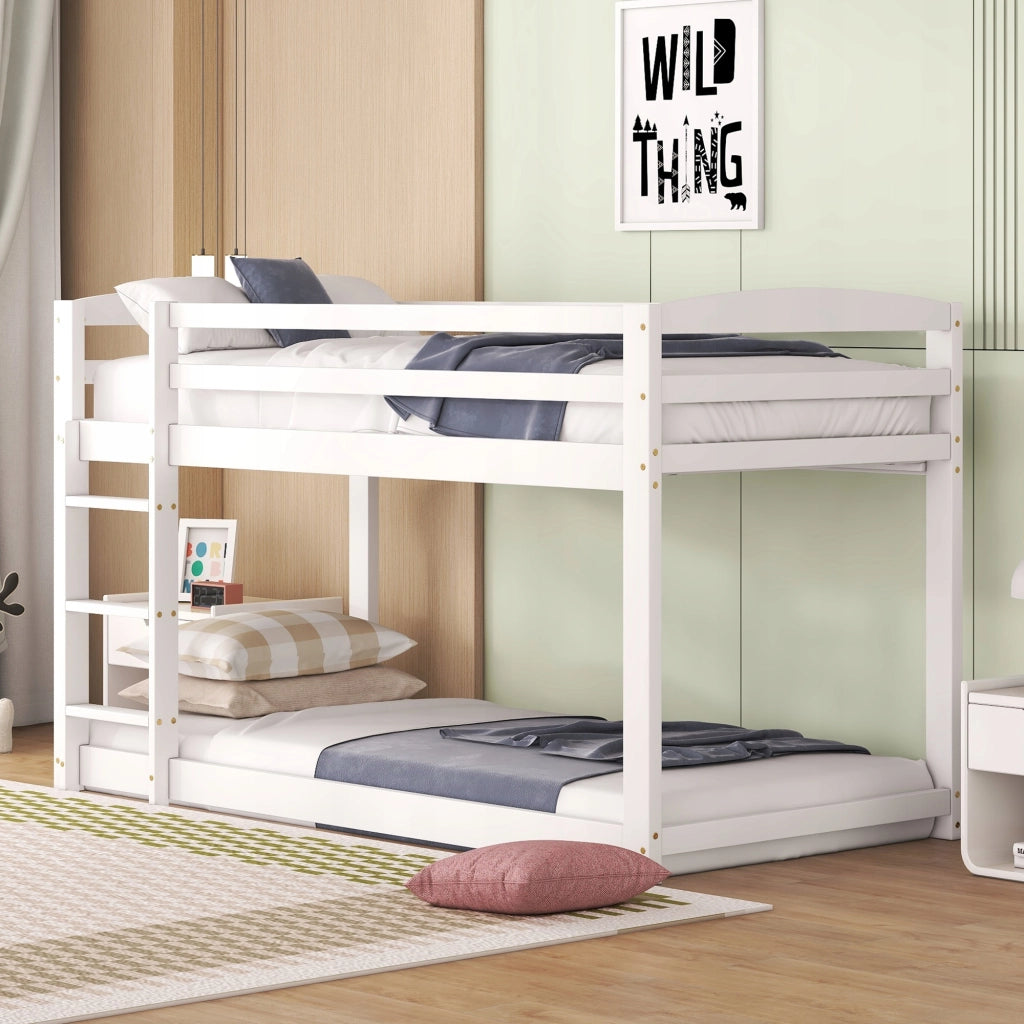 Letto a castello per bambini - Xylo - 90x200 - Bianco