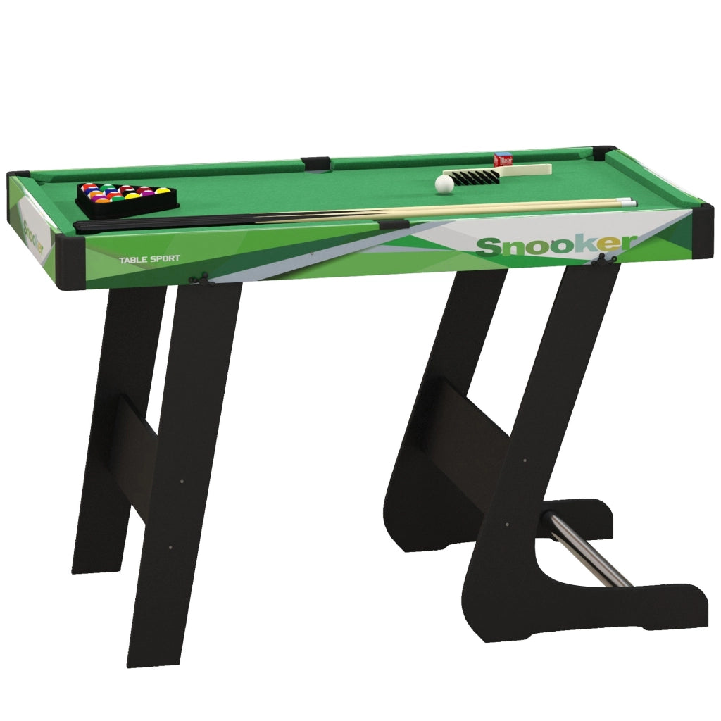 Tavolo da biliardo pieghevole 104 cm con accessori ¨C Minimal ¨C Verde