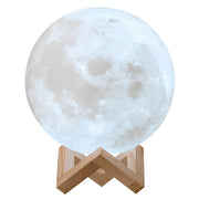Luce notturna per bambini modello Viaggio sulla Luna Bianco / Blu TechKidz