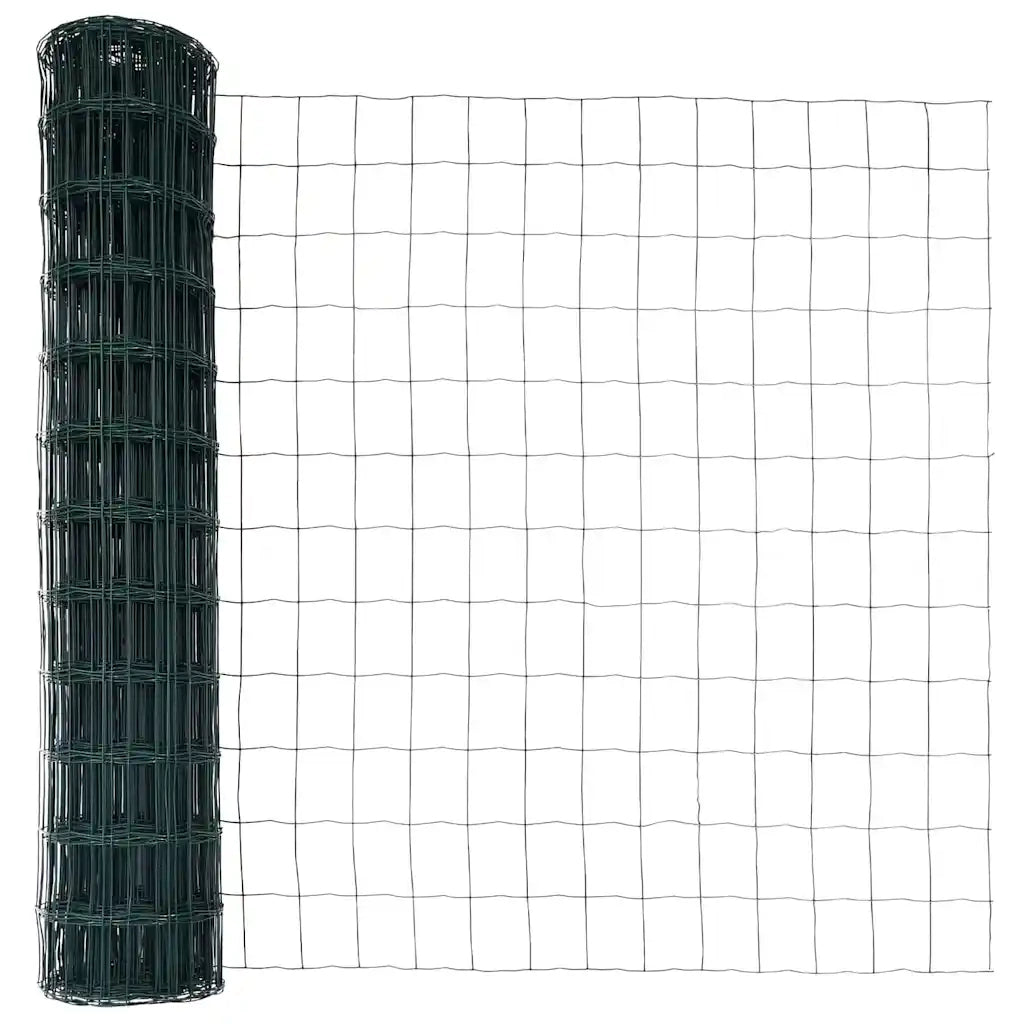 Recinzione con Posto Verde 1 x 25 m Acciaio e PVC 3350859