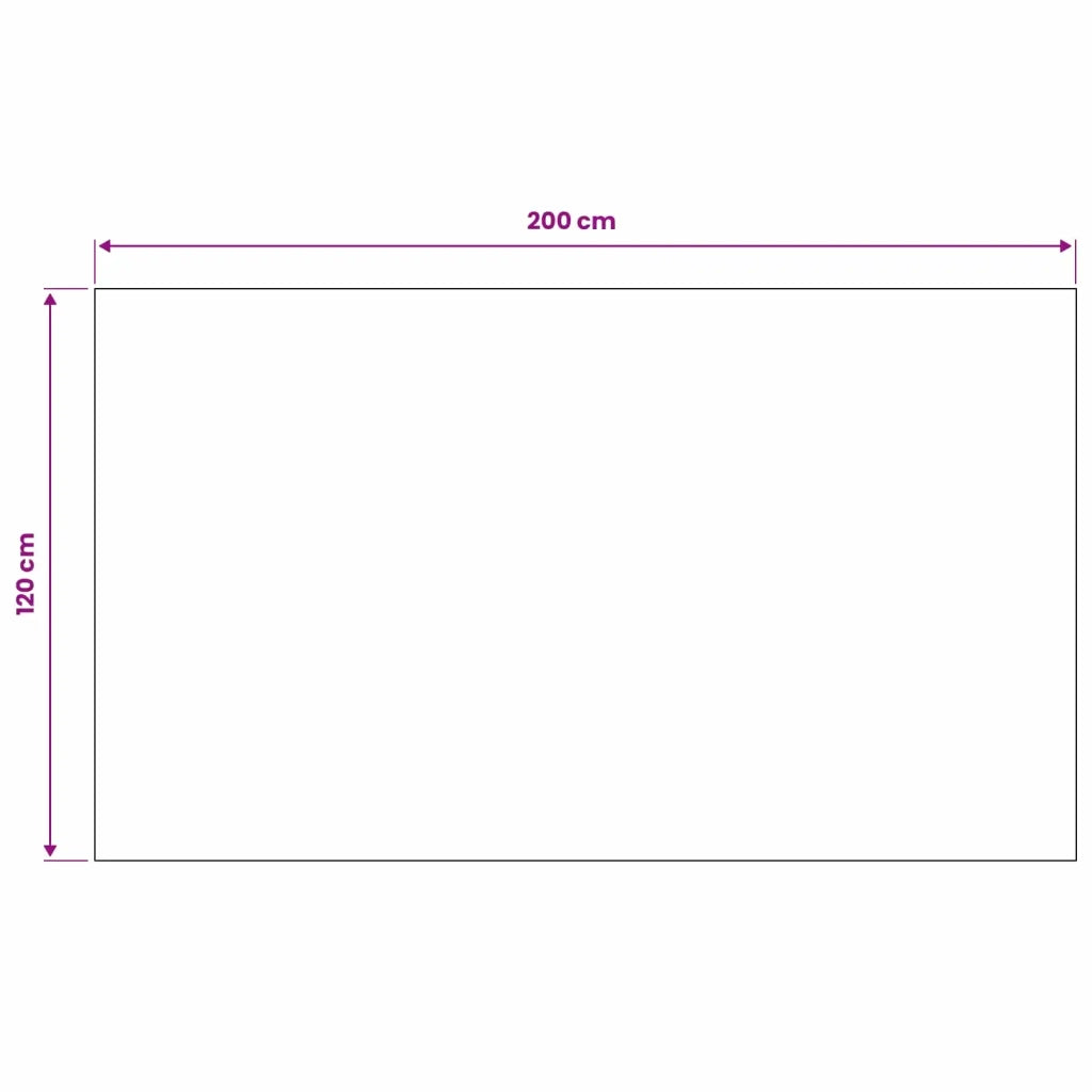Tappeto per pavimento Nero 1,2 x 2 m Gomma 42046738