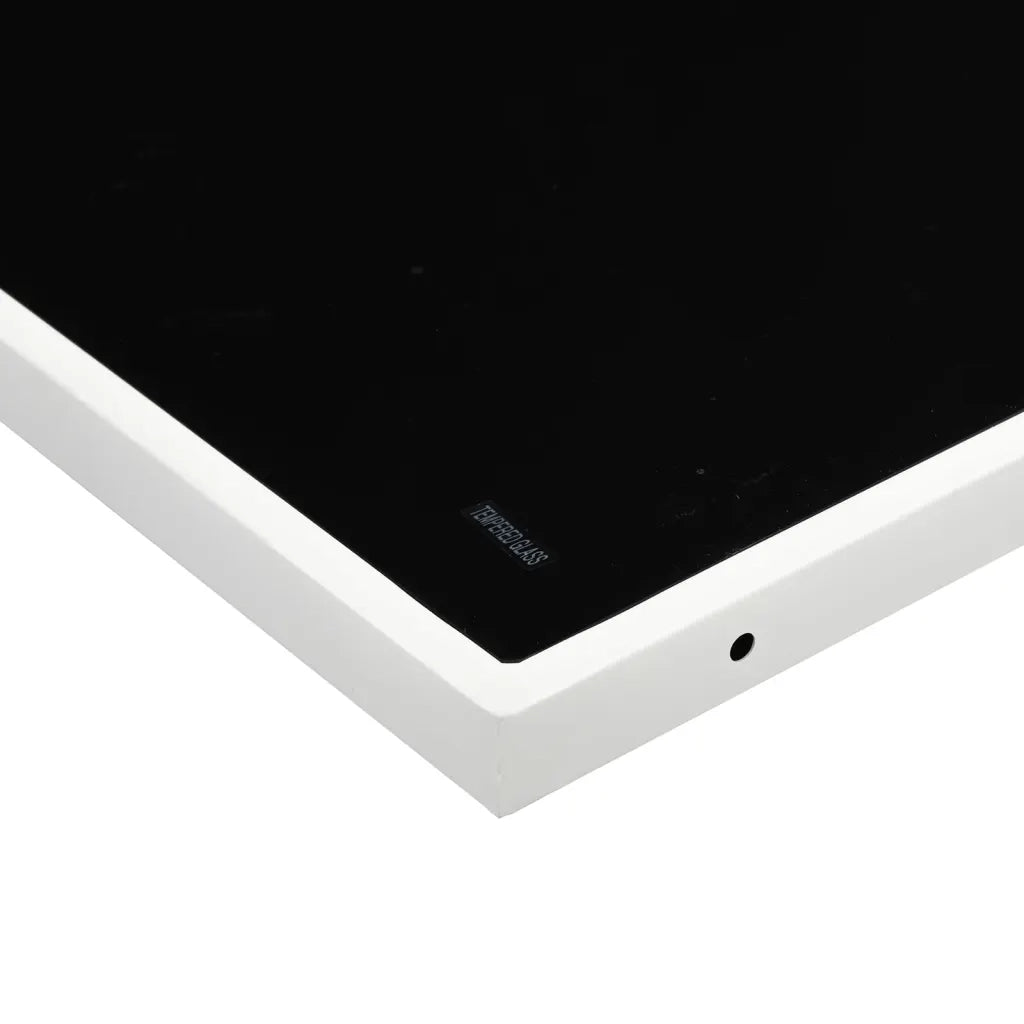 Set da Pranzo da Giardino 17 pz con Cuscini Bianco in Textilene