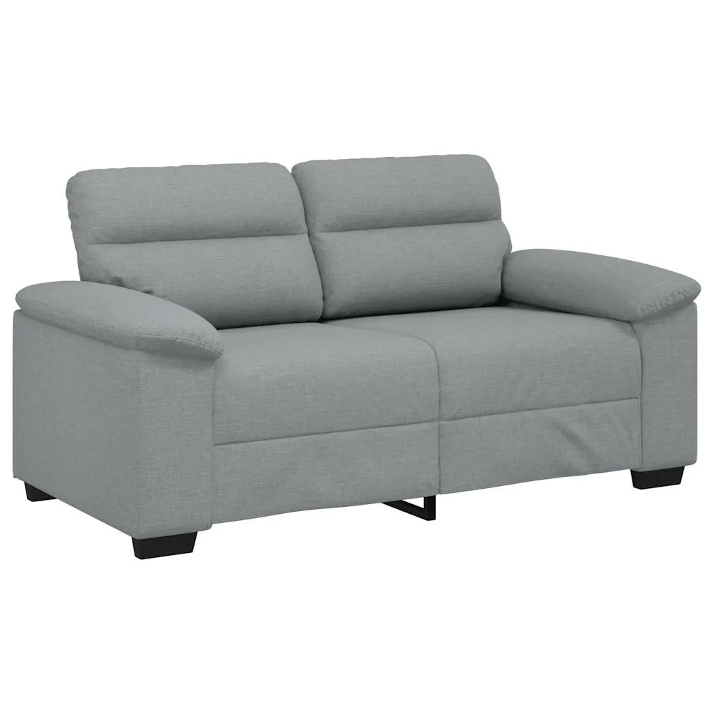 Divano a 2 Posti-Sofa 2 Posti Grigio Chiaro 120 cm in Tessuto 639445