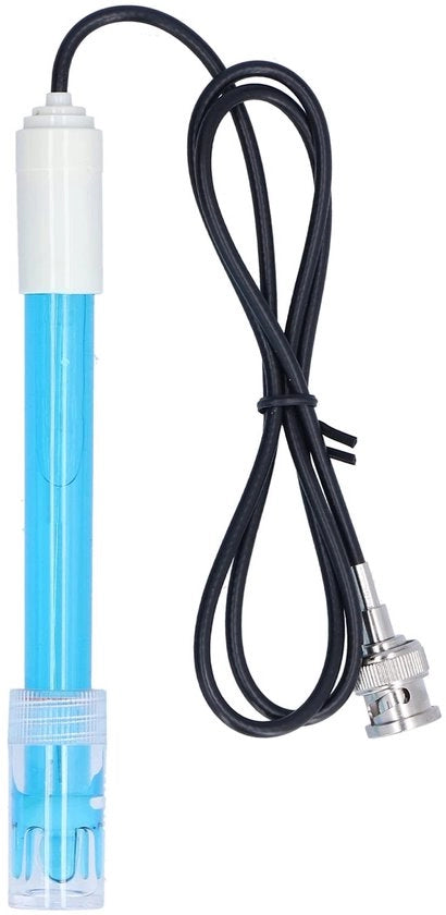 Sonda di pH per acquari - Peso leggero e comodo - Elettrodo BNC di pH - Temperatura di funzionamento 0-60 °C - Adatto per analisi chimiche in acquari