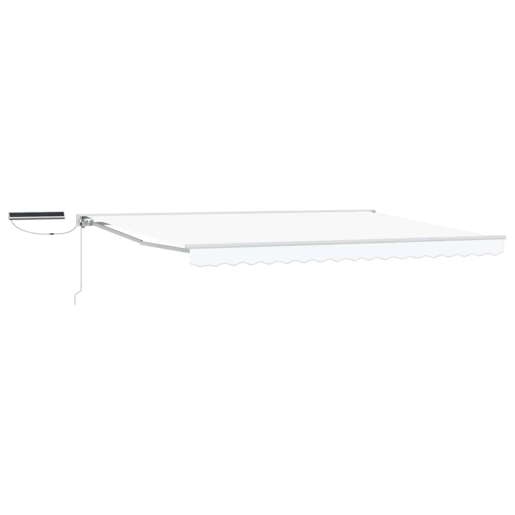 Tettuccio Elettrico Retrattile Bianco 5 × 3,5 m 3421916