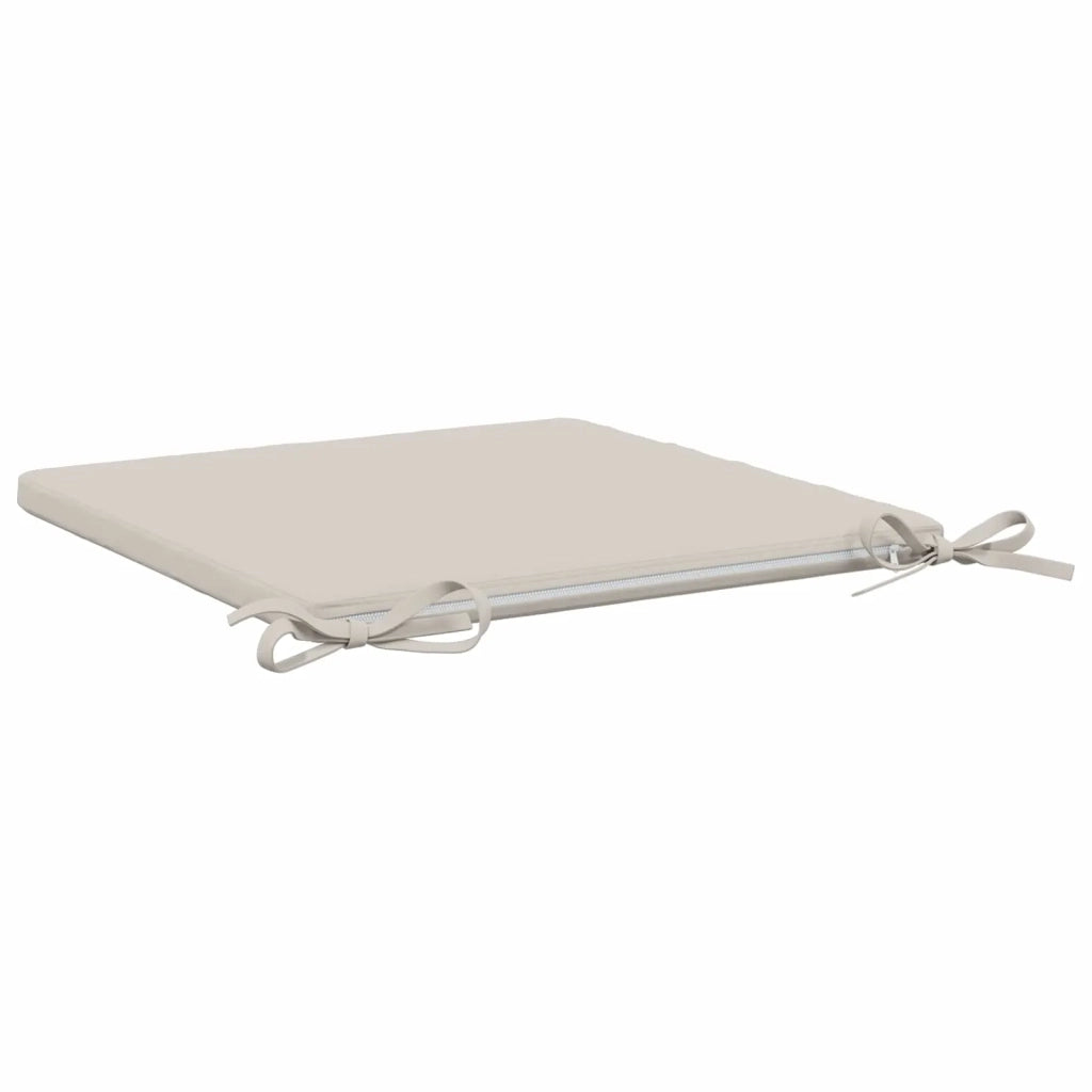 Cuscini per Sedia in 4 Pezzi SOEST 4 pz 100% Poliestere Bianco 944414