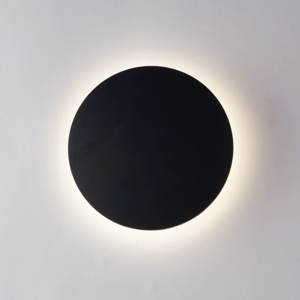 APPLIQUE LED AMON NERO 6W 360LM 4000K IP54 13,5X4CM