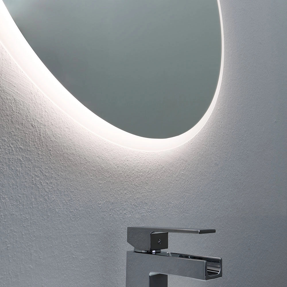 Specchio rotondo bagno 70 cm retroilluminato