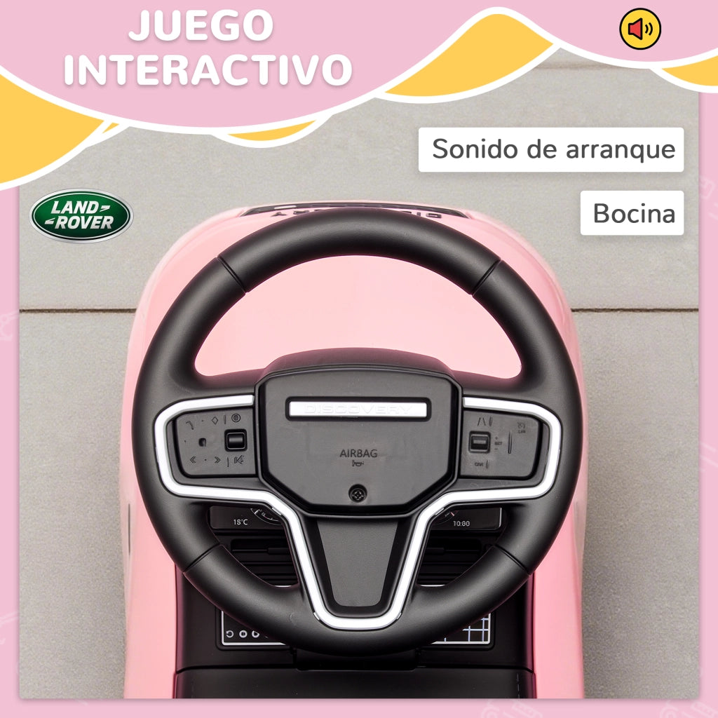 Correpasillos Land Rover con Cassetti e Suoni ¨C Zephmum ¨C Rosa