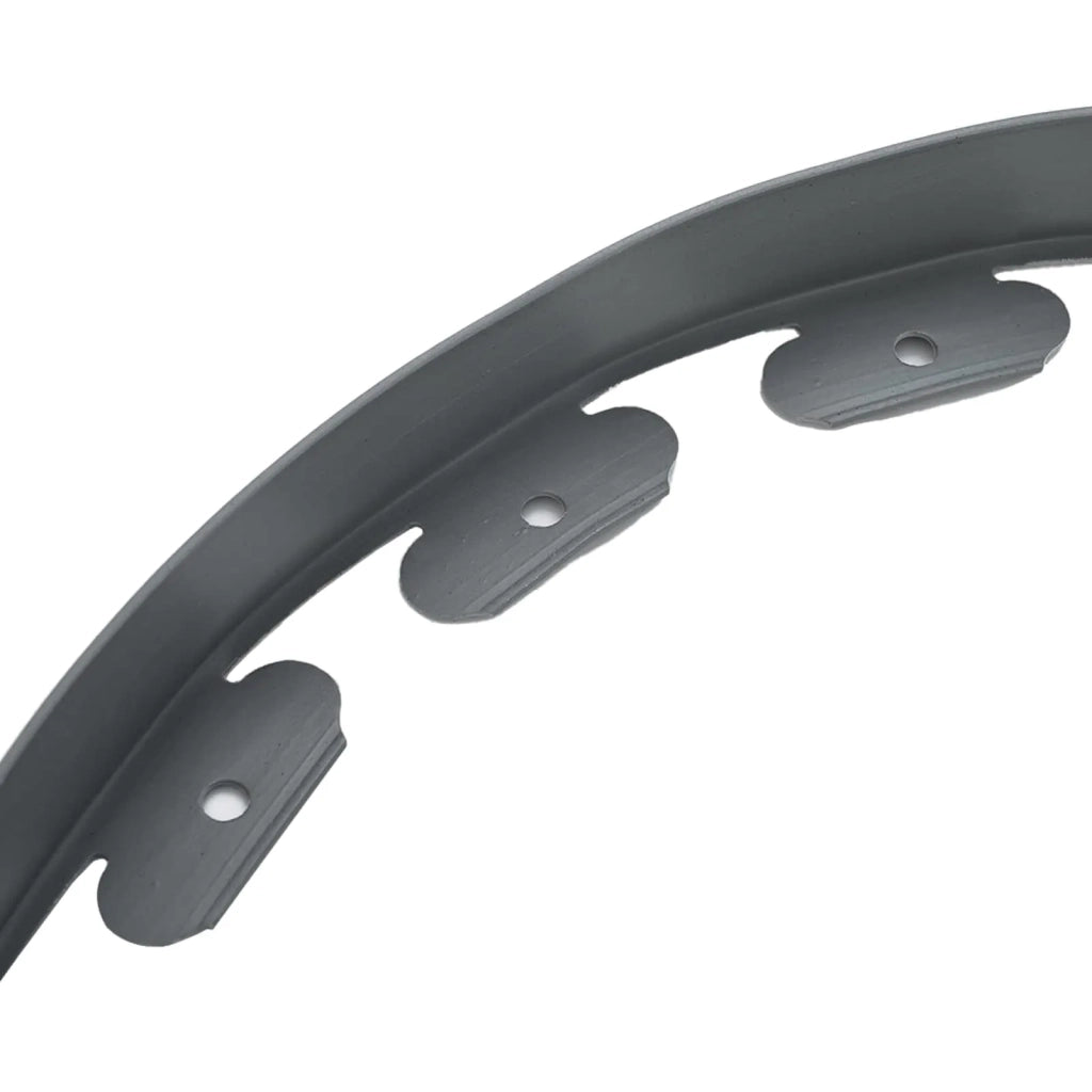 Bordure per prato Grigio 2000 x 4 x 5 cm Plastica 42029845