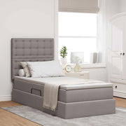 Letto con contenitore e LED Talpa 100 x 200 cm Poliestere