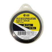 C FILO DECESPUGLIATORE QUAD SEGHETT BLACK-ST 2,7MMX15M