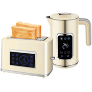 Tavolo da Pranzo con Tostapane e Bollitore ¨C Minimal ¨C Bianco
