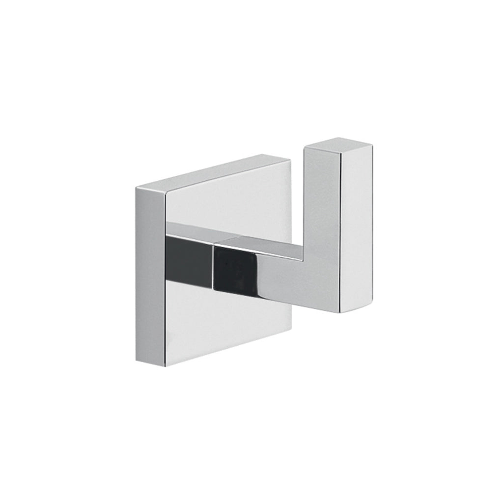 Appendiabiti da muro in ottone, allluminio e Cromall A024 Gedy serie ELBA Cromato
