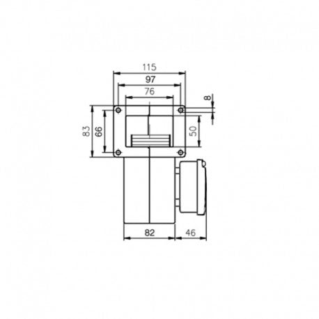 Ricambistufeapellet VENTILATORE CENTRIFUGO EBM G2E108AA0156 220V - RICH EBM
