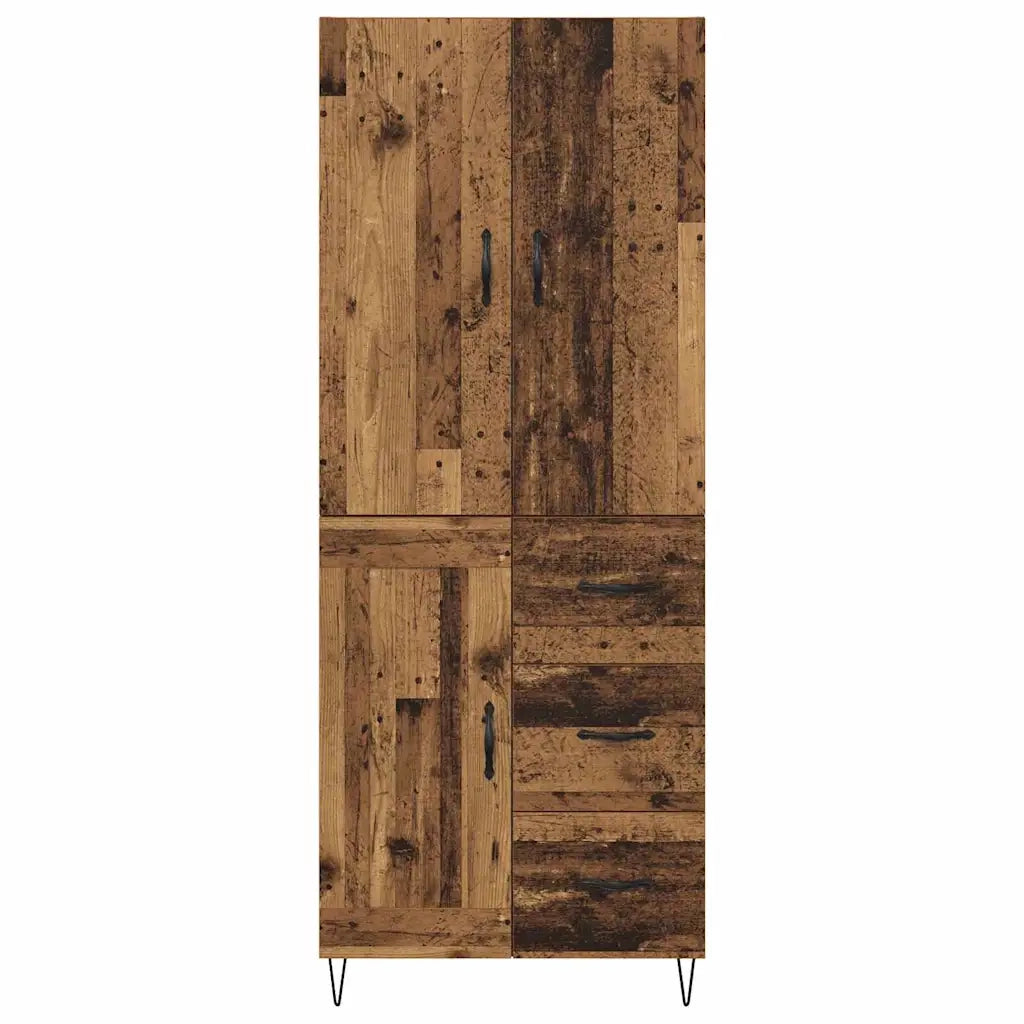 Credenza con cassetto 2 pcs Legno vecchio Legno multistrato 3415625