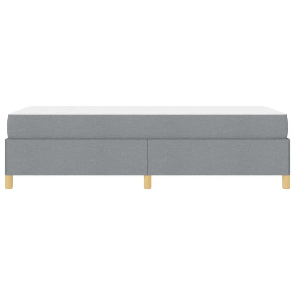 Struttura del letto Grigio chiaro 80 x 200 cm Tessuto 3398892