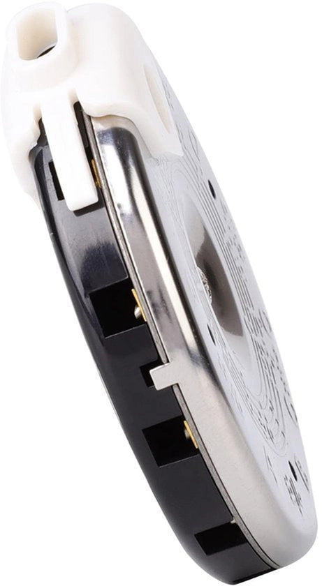 Tuner Chromatico - Accessorio per Strumenti Musicali - Materiale Sostenibile - Formato Compattibile - Adatto per la maggior parte degli Strumenti - Apparecchio di Tuning