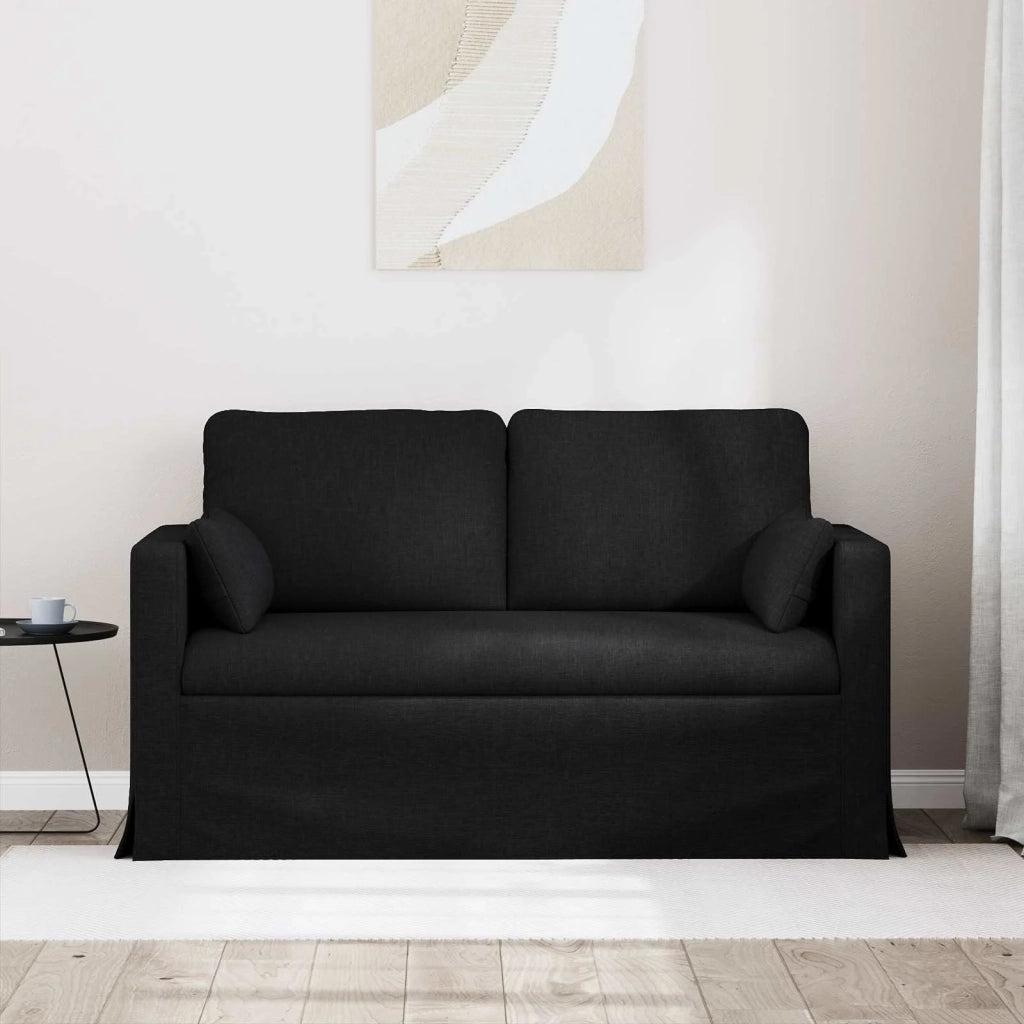 Divano Nero 139 x 78 x 80 cm Tessuto 42024357