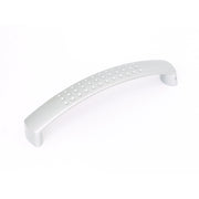 MANIGLIA IN METALLO 128MM ARGENTO TIPO "I