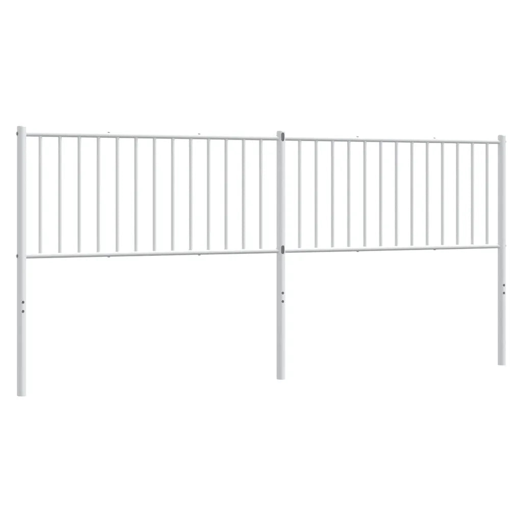 Testiera di Ricambio in Metallo Bianco 200 cm 350969