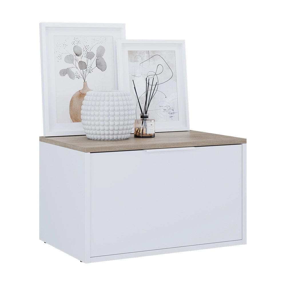 Vicco Credenza Bianco/Sonoma 60 x 36 cm con porte