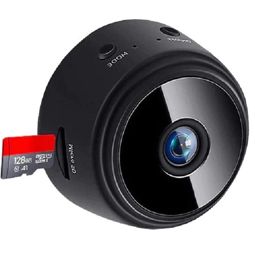 Trade Shop - Mini Webcam Telecamera Multiuso Indoor Ip Ricaricabile Hd Smart Life Wifi Q-hq36 -