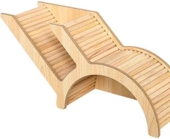 Casa per Roditori in Legno 32 x 10,5 x 15,3 cm - Casa per Roditori - Rifugio - Giocattolo per Roditori - Duraturo e Sicuro - Casa per Roditori