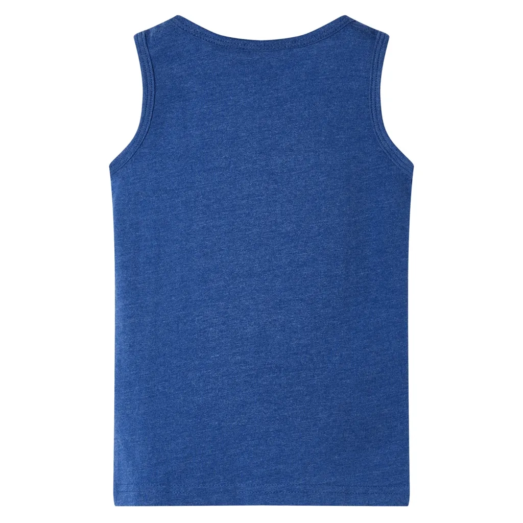 Canotta da Bambino Blu Scuro M¨¦lange 104