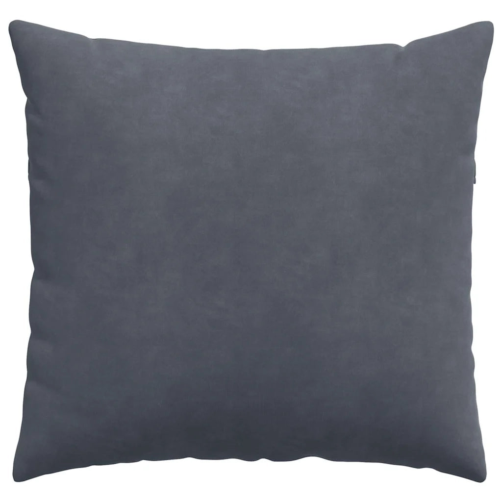 Cuscini da Divano 2 pz | Cuscini per sedie Grigio scuro 50 x 50 cm