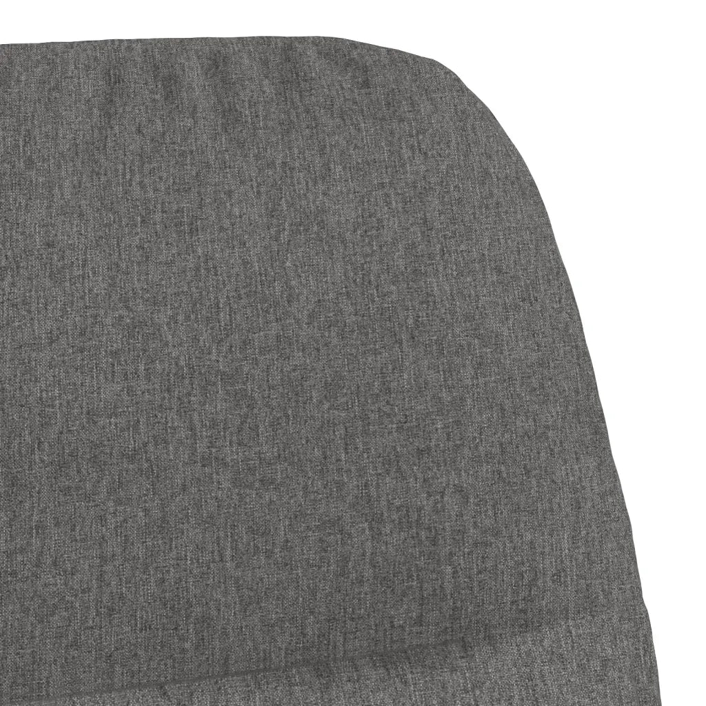 Poltrona Relax | Sedia Relax Grigio Chiaro in Tessuto