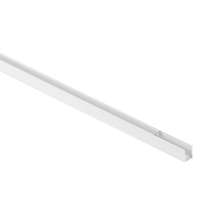 Profilo LED NW02 superficie bianco, trasparente 2m Ecolight