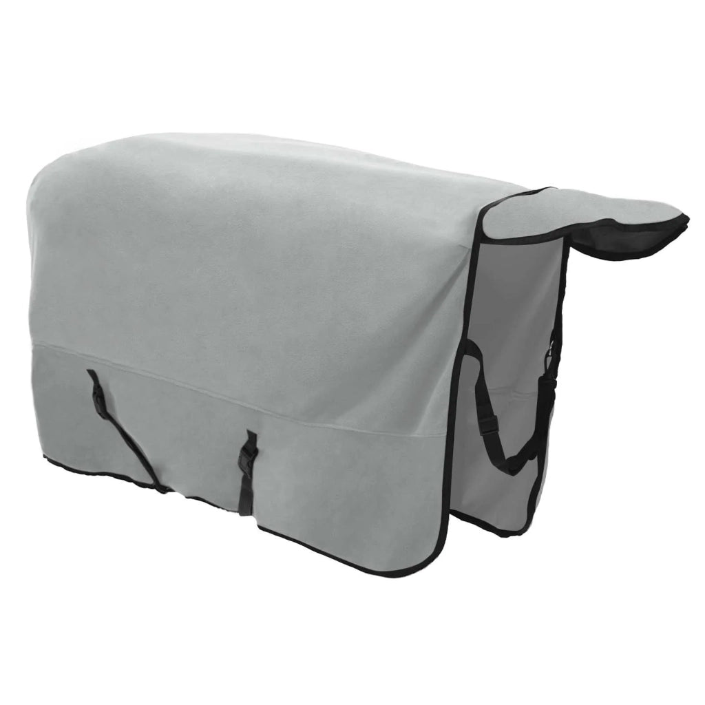 Coperta per Cavalli Grigio chiaro e rosa completo 145 cm 42013224