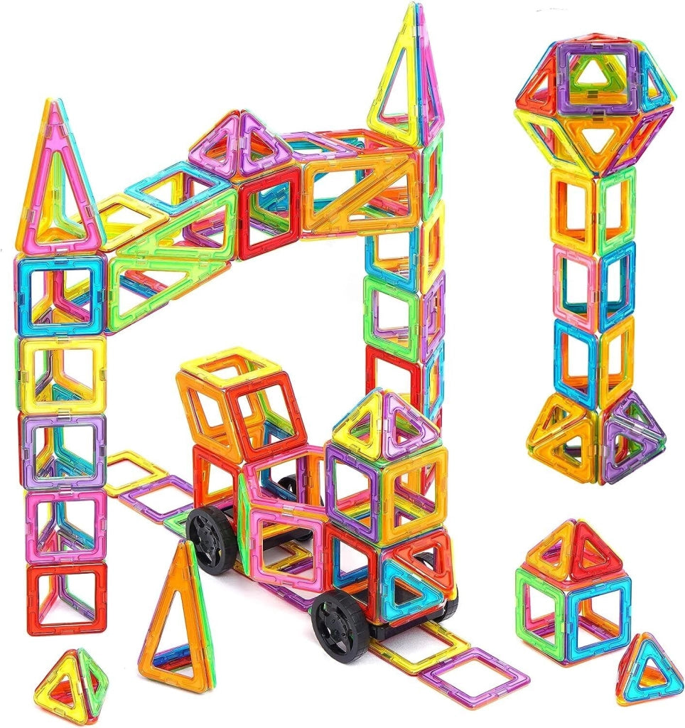 Blocchi Magnetici per Bambini ¨C zephmum ¨C 110 Pezzi