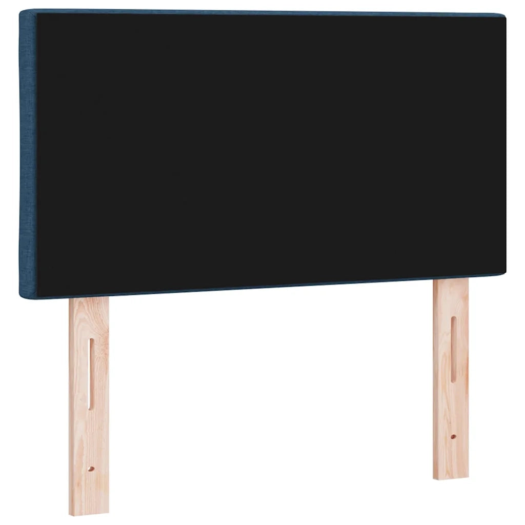 Testiera | Testata LED Blu 80 cm Tessuto