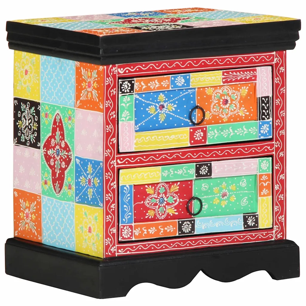 Armadio da Notte con cassetto 2 pcs Multicolore 40 x 35 x 45 cm 4017565