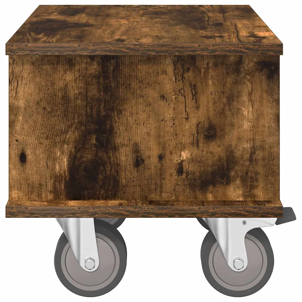Supporto TV | Armadietto TV | Mobile Porta TV Rovere fum¨¦ 37 x 35 x 35 cm Legno multistrato