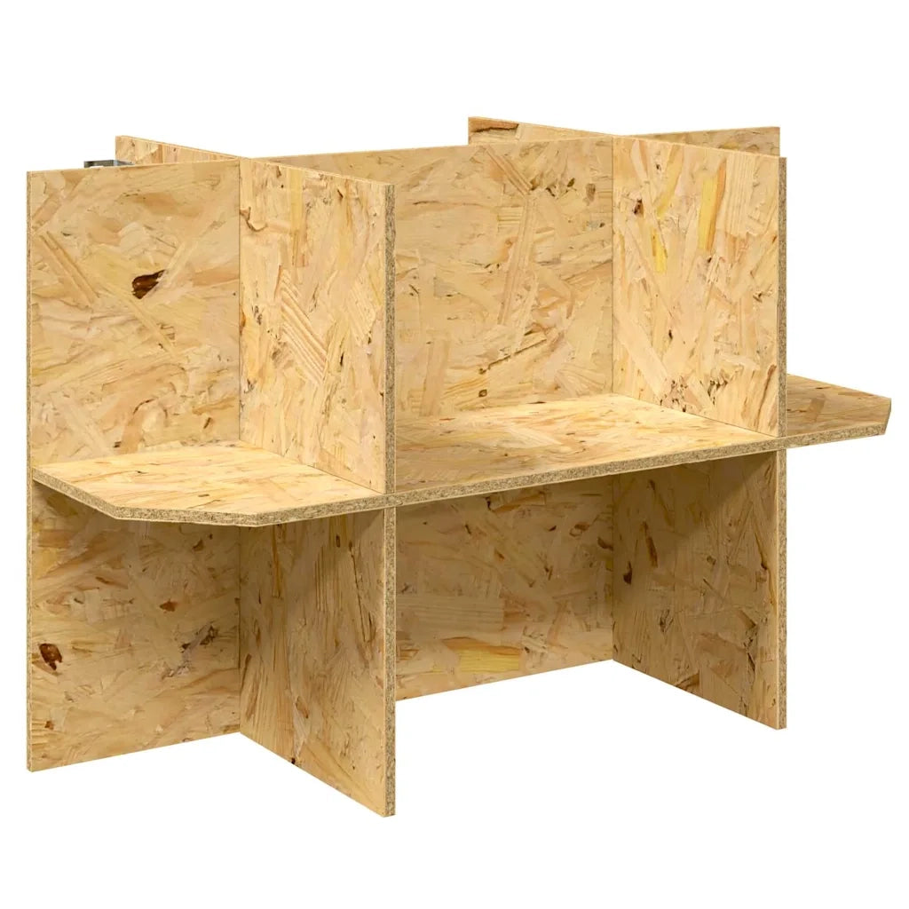 Base per Terrario Marrone 80 x 50 x 50 cm OSB 876736
