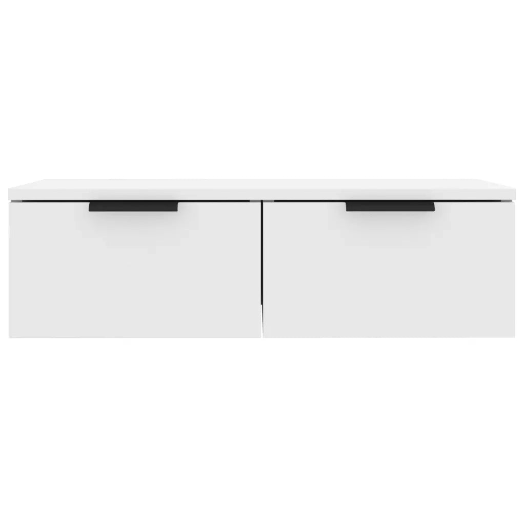 Mobile a Parete Bianco 68x30x20 cm in Legno Multistrato 811394