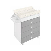 Bagnetto fasciatoio cam 918006 c270 asia 3 cassetti grigio