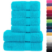 Set ASciugamani SOLUND 6 pz Turchesi 600 gsm 137566