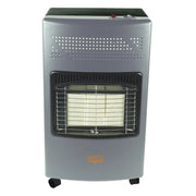 Stufa a Gas Vinco 4,2 Kw Grigio Scuro con 3 Livelli di Potenza