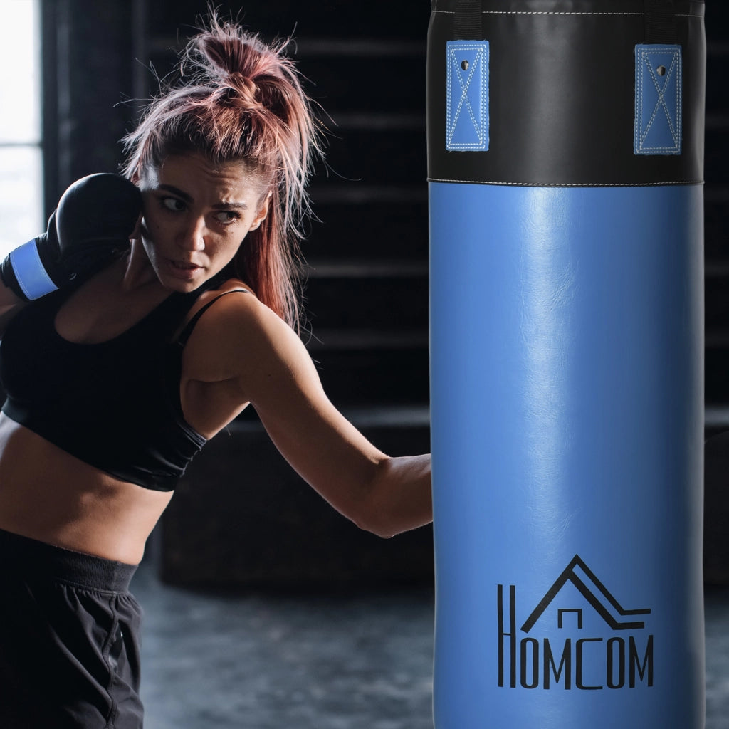 Set Sacco da Boxe con Guantoni e Borsa ¨C zephmum ¨C Blu